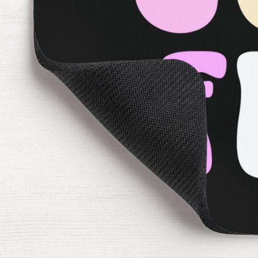 Christmas Joyful Colorful Festive Kids Mousepad (Ecke)