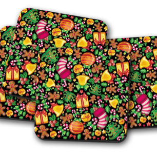 Christmas Jubliee   Christmas Cork Untersetzer Set