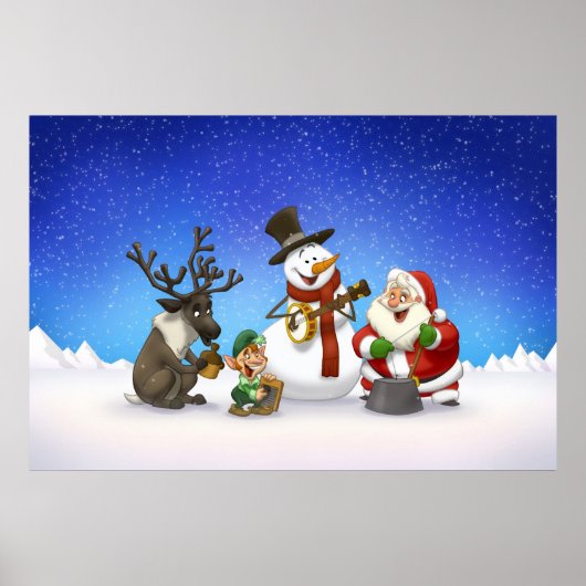 Christmas Jug Band Poster (Vorne)