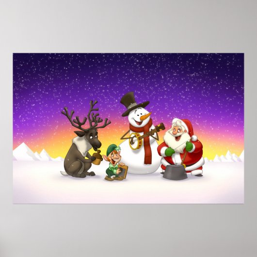Christmas Jug Band Poster (Vorne)