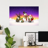 Christmas Jug Band Poster (Heimbüro)