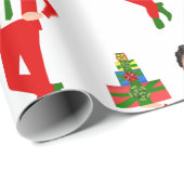 christmas justin trudeau geschenkpapier (Rolleneckpunkt)