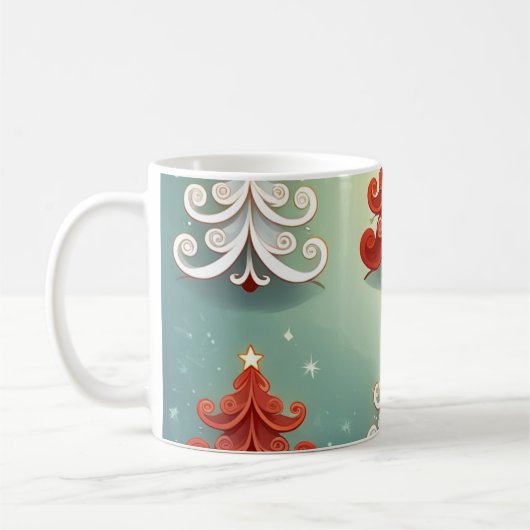 Christmas Kaffeetasse (Links)