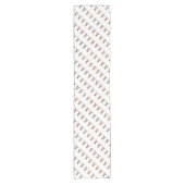 Christmas Kangaroo Kurzer Tischläufer (Vorderseite)