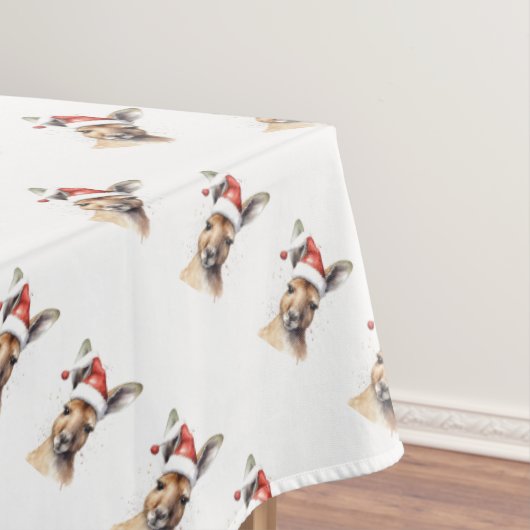 Christmas Kangaroo Tischdecke (Beispiel)