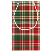 Christmas Kariert 01-GIFT BAG S Kleine Geschenktüte (Rückseite)