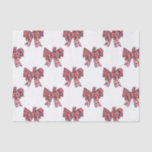 Christmas Kariert Tartan Bow Seidenpapier<br><div class="desc">PreppyPrint.com - Feiern Sie Weihnachten im Stil! Fügen Sie Ihre personalisierte Touch hinzu. Übertragen Sie dieses Design auch auf die Produkte Ihrer Wahl! Bitte besuchen Sie meinen Designer-Shop, PreppyPrint.com, um die Dinge zu koordinieren.</div>