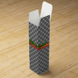 CHRISTMAS KARIERTE Weingeschenkbox Weinbox<br><div class="desc">CHRISTMAS KARIERTE Weingeschenkbox | m3galleryStudio</div>