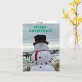 Christmas Karte (Gelbe Blume)