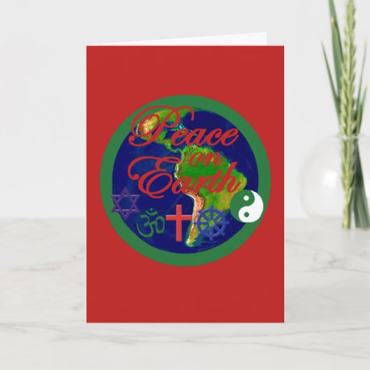 CHRISTMAS-Karte Feiertagskarte (Vorderseite)