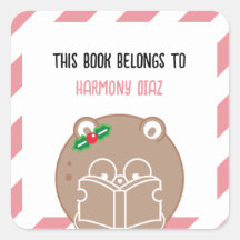 Christmas Kawaii Niedlich Hamster Booklover Buchze