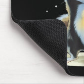 Christmas Kawaii Squirrel Bubble Tea Boba Squirrel Mousepad (Ecke)