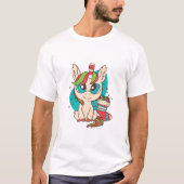 Christmas Kawaii Unicorn T-Shirt (Vorderseite)