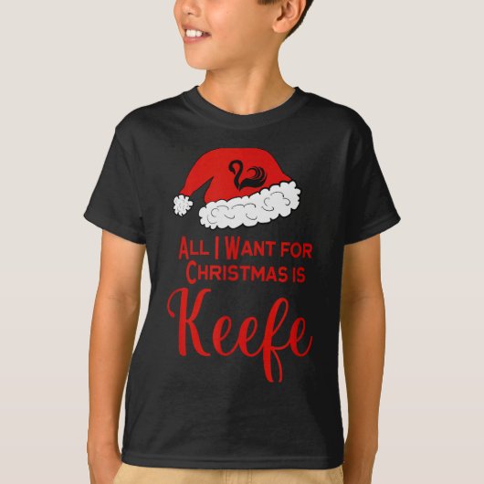 Christmas Keefe Shirt For Keeper Fans Of The Lost  (Vorderseite)