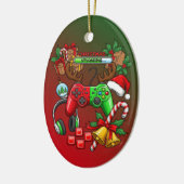 Christmas Keramik Ornament (Links)