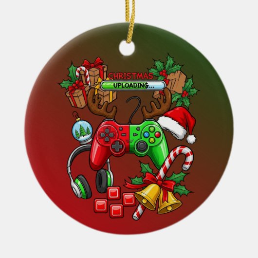 Christmas Keramik Ornament (Vorne)