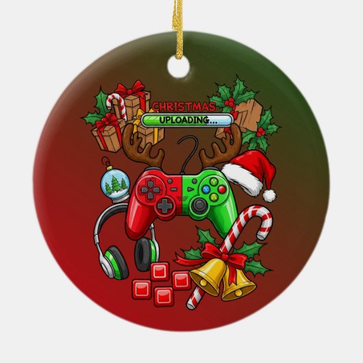 Christmas Keramik Ornament (Hinten)