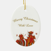 CHRISTMAS KERAMIK ORNAMENT (Hinten)