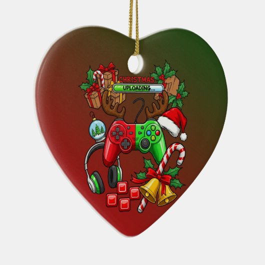 Christmas Keramik Ornament (Rechts)