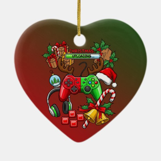 Christmas Keramik Ornament (Hinten)