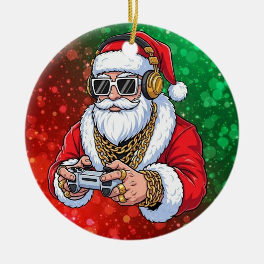 Christmas Keramik Ornament (Vorne)