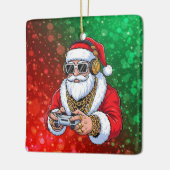 Christmas Keramikornament (Links)