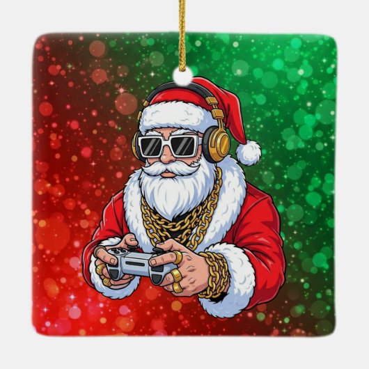 Christmas Keramikornament (Rückseite)