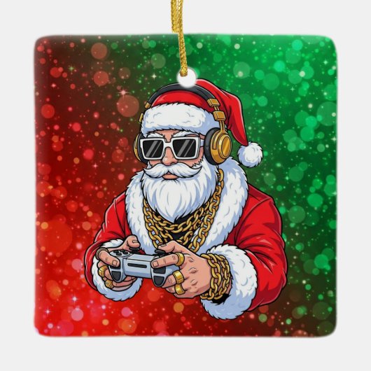 Christmas Keramikornament (Vorderseite)