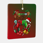 Christmas Keramikornament (Rechts)