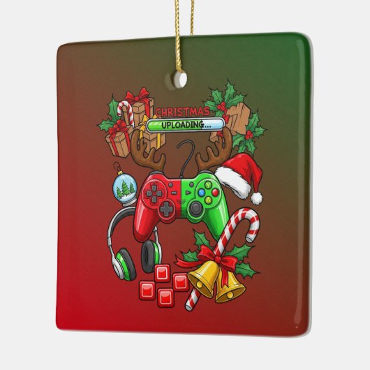 Christmas Keramikornament (Links)