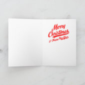 Christmas Kereru Postcard Karte (Innenseite)