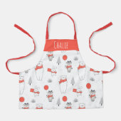 Christmas Kids Baking & Cooking Gift Apron Schürze (Vorderseite)