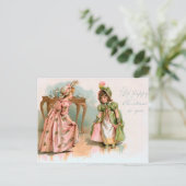 CHRISTMAS KINDER POSTKARTE (Stehend Vorderseite)