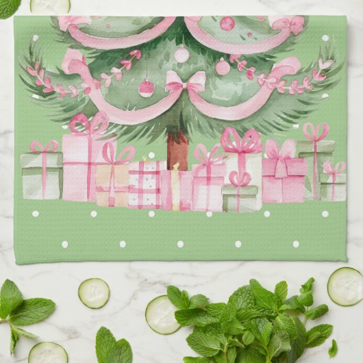Christmas Kitchen Towel Geschirrtuch (Gefaltet)