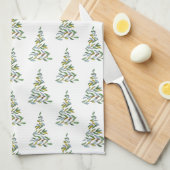 Christmas Kitchen Towel Gift Geschirrtuch (Viertel Falte)