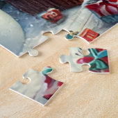 Christmas Kitchen Wonderland Gemütlicher Strumpf & Puzzle (Seite)