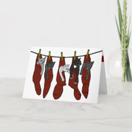 Christmas Kittens Wird Nöel-Card-Kätzchen Karte