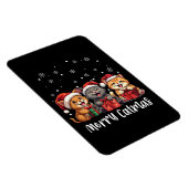 Christmas Kitty Cats Merry Catmas Magnet (Rechte Seite)