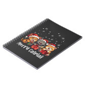 Christmas Kitty Cats Merry Catmas Notizblock (Linke Seite)