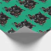 Christmas Kitty Geschenkpapier (Ecke)