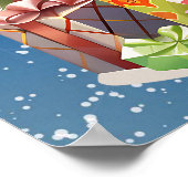 Christmas Kitty Poster (Ecke)