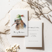 Christmas Kiwi Bird Einladung