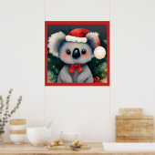 Christmas Koala 1 Poster (Küche)