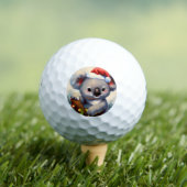 Christmas Koala (2) Golfball (Insitu T-Shirt)