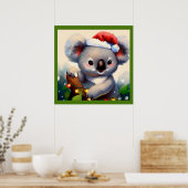 Christmas Koala 2 Poster (Küche)
