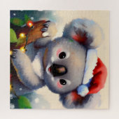 Christmas Koala (2) Puzzle (Horizontal)