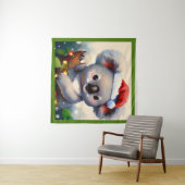 Christmas Koala 2 Wandteppich (Beispiel (Horizontal))