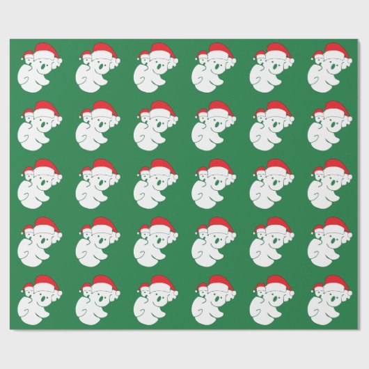 Christmas Koala Bears Geschenkpapier (Flach)