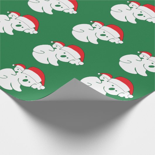 Christmas Koala Bears Geschenkpapier (Ecke)