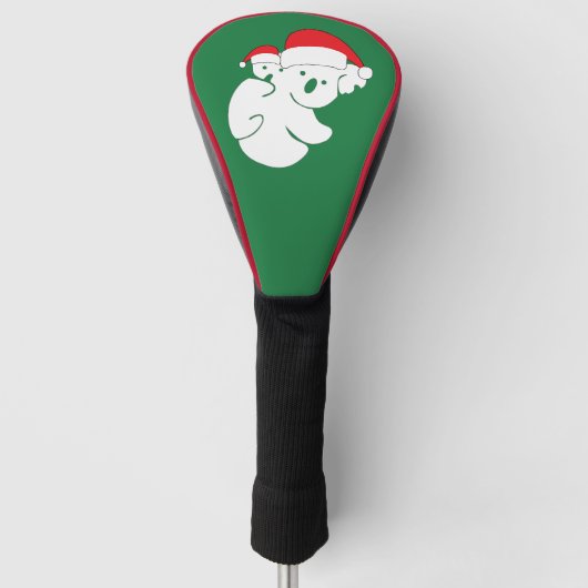 Christmas Koala Bears Golf Headcover (Vorderseite)